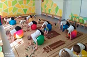 «Фитбол-гимнастика» как средство физического развития дошкольников.