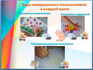 Методический семинар «Нетрадиционные техники рисования как средство развития творческих способностей детей младшего дошкольного возраста»