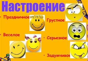 Технологическая карта педагогического мероприятия. Тема: «Грустное-веселое настроение» Младшая группа