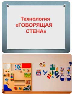 ТЕХНОЛОГИЯ «ГОВОРЯЩАЯ СТЕНА» КАК СПОСОБ ОРГАНИЗАЦИИ ПРОЦЕССА ВОСПИТАНИЯ И ОБУЧЕНИЯ ДЕТЕЙ В УСЛОВИЯХ СОВРЕМЕННОГО ДЕТСКОГО САДА