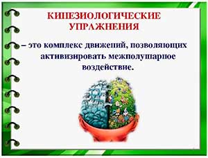 Методическая разработка «Кинезиологические упражнения как средство развития межполушарных связей у детей дошкольного возраста»
