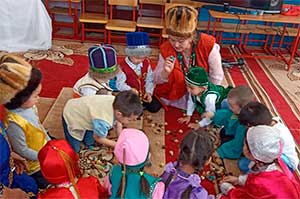 Конспект занятия в старшей группе Тема: Моя малая Родина «Республика Алтай. С. Кош-Агач»