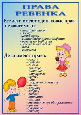 Сценарий Мирового кафе «Права ребенка».