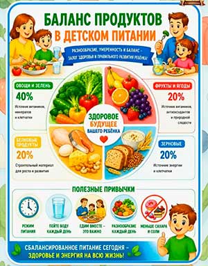 Питание дошкольников. Советы родителям.