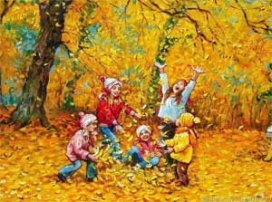 Комплексное занятие «Осень золотая» для детей старшего дошкольного возраста