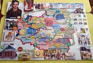 Познавательно – развивающая игра Панно на тему: «Народы Самарской области, их традиции, обычаи и быт».