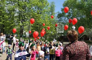 Празднование 70-летия Великой Победы в «Семицветике».
