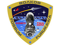 Рисунок Кати Икрамовой стал эмблемой экипажа космического корабля Союз ТМА-02М Рисунок Кати Икрамовой стал эмблемой экипажа космического корабля Союз ТМА-02М