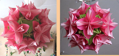 Кусудама Апполинария / Kusudama APPOLINARIA Кусудама Апполинария / Kusudama APPOLINARIA